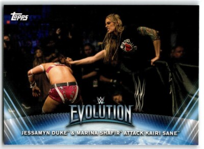 2019 Evolution Jessamyn Duke & Maria Shafir Attack Kairi Sane #8