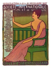 Societe Internacionale Exposition Decor Poster.Graphic Art Interior design 3253