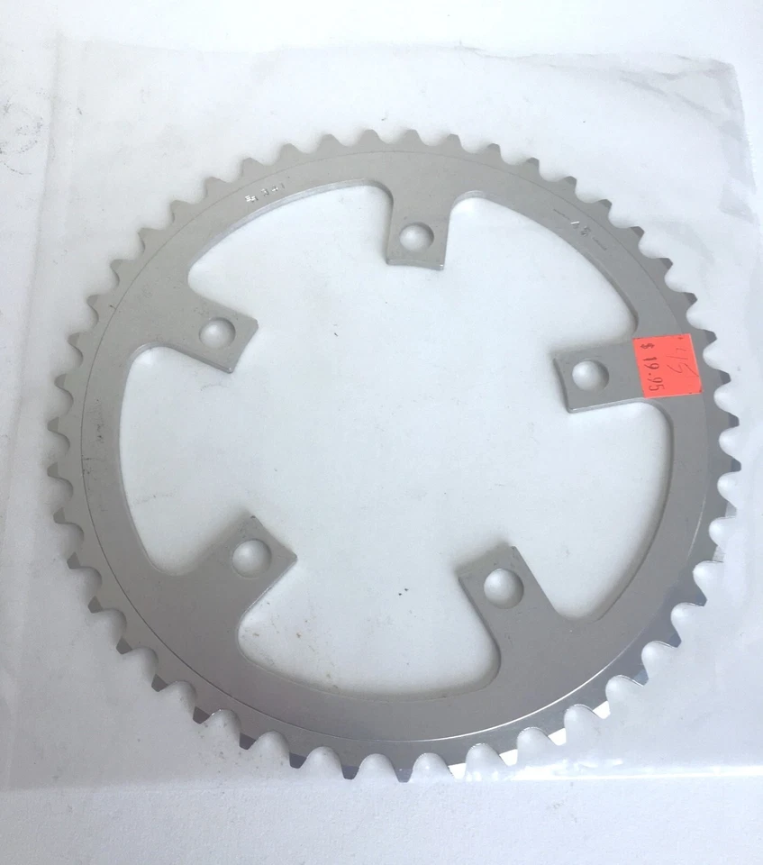 SR Sakae Chainring 45t NOS NIP New 80s Alloy Outer 110mm Road Touring MTB Japan - Image 3 of 3