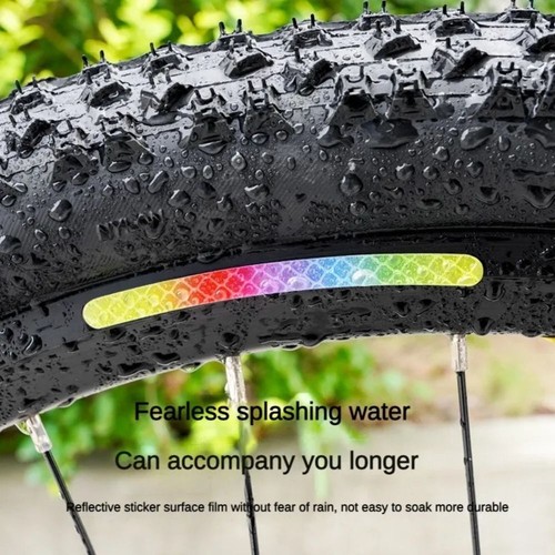 60PCS Self-adhesive Car Reflective Sticker Bike Warning Decoration Motorcycle - Picture 3 of 6