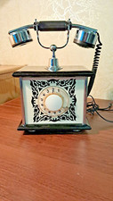Vintage rotary telephone Kyiv TA-S 1987 USSR.