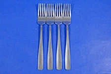 4 x Gense Facette Stainless Forks 7 3/8”