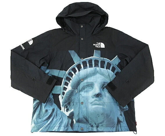 Veste noire Supreme The North Face Statue de la Liberté Baltoro taille M occasion