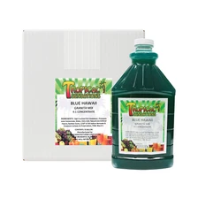 GRANITA MACHINE, FROZEN DRINK BLUE HAWAII SLUSH MACHINE COCKTAIL MIX  6 BOTTLES