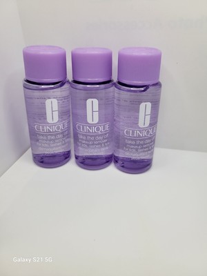 LOT OF 3 CLINIQUE TAKE THE DAY OFF MAKEUP REMOVER 1.7 OZ EACH