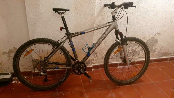 Bicicleta Montaña Trek Color Plata