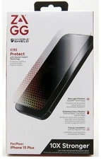 ZAGG InvisibleShield XTR3 Screen Protector For Apple iPhone 15 Plus New