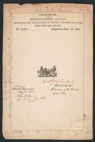 Spratt's Patent,(Limited) for Poultry Logo brand Substances ...
