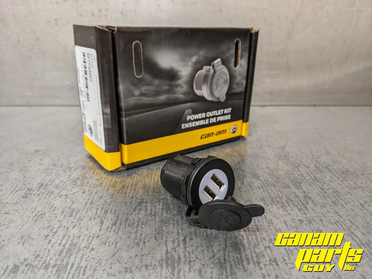12v DC Can-Am Dual USB Upgrade Kit 219400510 | eBay