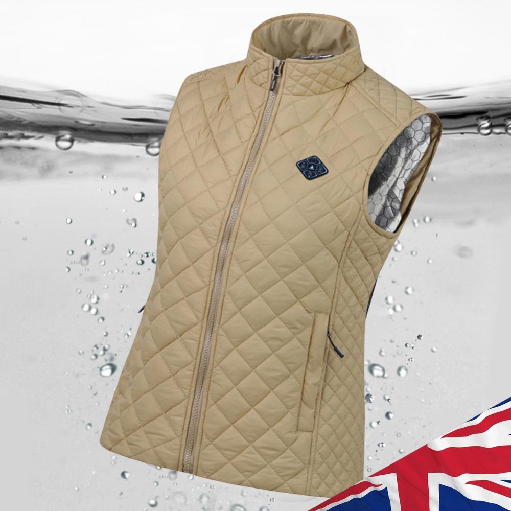 ALTRA Gilet riscaldato USB abbigliamento sportivo invernale cappotto riscaldato 21 zone riscaldanti nylon per donna