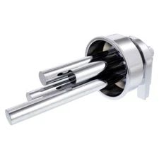 Vintage Train Horn Whistle - Hand Polished Chrome - 120 PSI