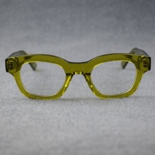 Thick Acetate Eyeglasses Frames Oval Reading Glasses Fashion Classic Men Women