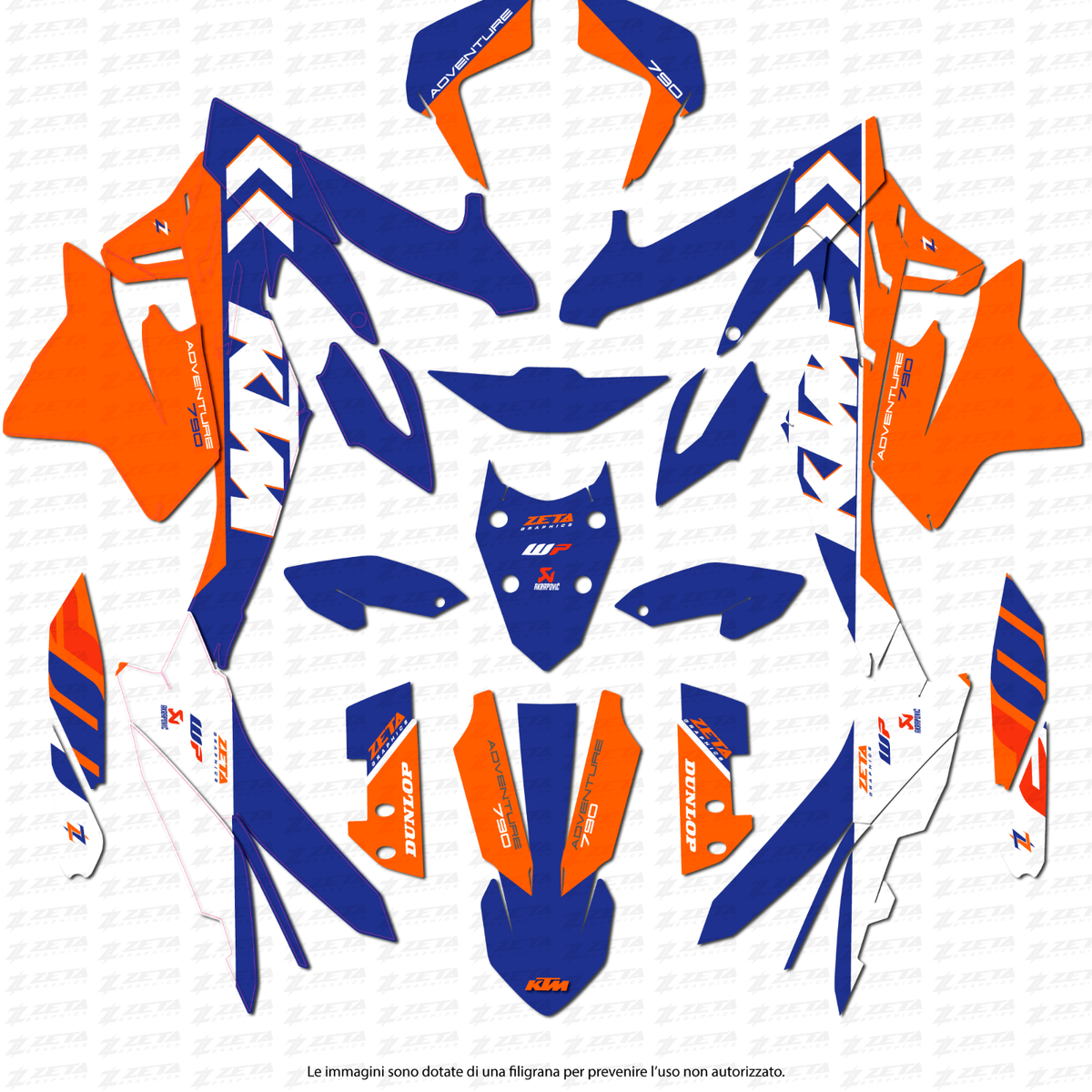Graphics Kit For KTM ADVENTURE 790 / 890 2019-2022 | eBay