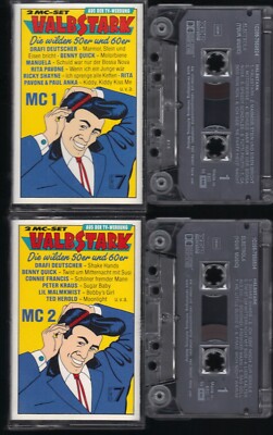 Halbstark 50er 60er Hits (Manuela Drafi Deutscher Ricky Shayne) MC Kassette, 072