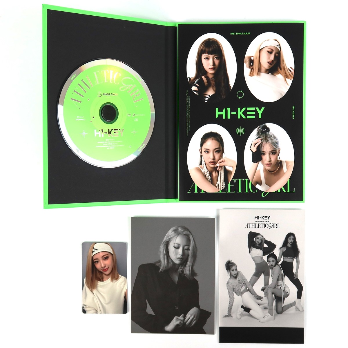 ★非売品◆サインCD◆H1-KEY ハイキー◆Athletic Girl H1-Key - Athletic Girl Signed Autographed Single Album CD