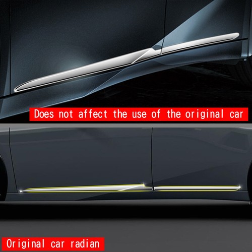 Car Accessories For Toyota Prius 2023 Car Body Trim Strip Abs Chrome Auto Parts - Picture 4 of 14