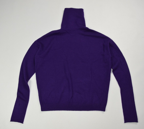 COS purple 100% Cashmere Crew Neck Jumper men XS - Picture 4 of 4