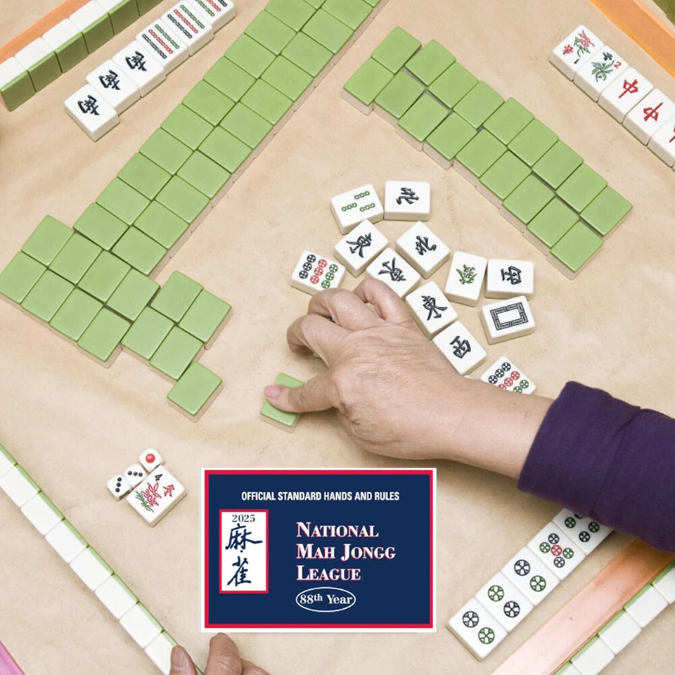 NEWEST 2025 National Mah Jongg League Card Large Size Official Hands and Rules🔥 - Image 3 of 4