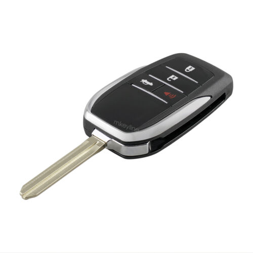 Upgraded Flip Remote Car Key Shell Case Fob for Toyota Camry 2012-2017 HYQ12BDM - Picture 3 of 10