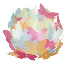 Butterfly Ceiling Light Shade Pendant Lampshade Easy Fit Bedroom Lighting Girls