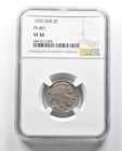 VF30 1935 DDR FS-801 Indian Head Buffalo Nickel NGC *2409
