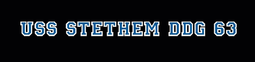 USS STETHEM DDG 63 Decal US NAVY Military USN S01 - Picture 2 of 2