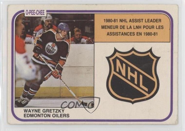 1981-82 O-Pee-Chee Wayne Gretzky #383 HOF 0m8e