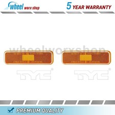 2 Left Right Side Marker Light For 1981-1993 Dodge Ramcharger 5.2l