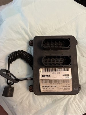 06 Ski Doo Ecu Cdi Rotax Module & Key 600 Sdi (420) 665192 (000) 664991.     121