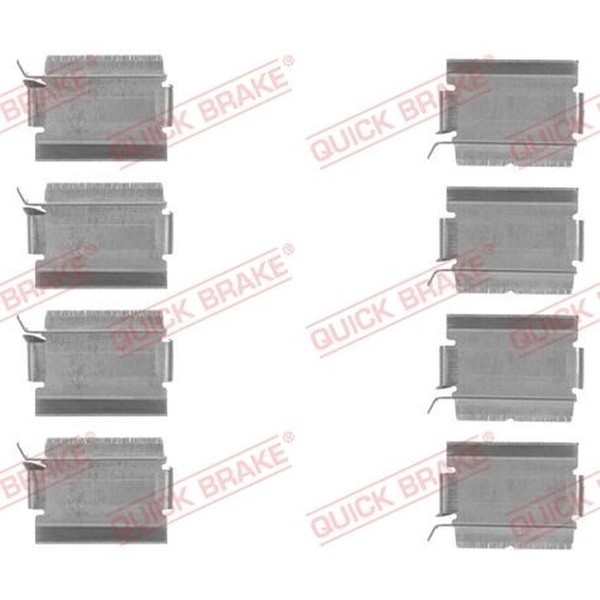 Quick Brake 109-1820 ZubehöRsatz, Scheibenbremsbelag-image