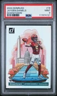 2024 PANINI DONRUSS DOWNTOWN! #16 JAYDEN DANIELS ROOKIE RC PSA 9