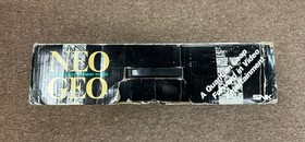 SNK Neo Geo AES NGH Silver System/Console Retail Box/Packaging &bull; Japan *NO UNIT*