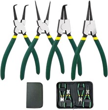 4pcs 7 Internalexternal Snap Ring Pliers Set Heavy Duty Circlip Pliers Kit 4pcs 7 Internalexternal Snap Ring Pliers Set Heavy Duty Circlip Pliers Kit