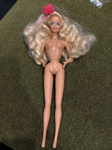 Mattel Barbie 1990 Party Sensation Nude Doll Retro Vintage Superstar