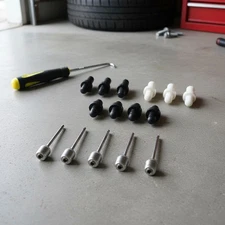 All-in-One Sports Ball Repair Kit: 10 Replacement Valves for Basketball, Socc...