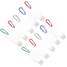 10 Pcs 30 ml Refillable Hand Bottles With Flip Cap For Travel