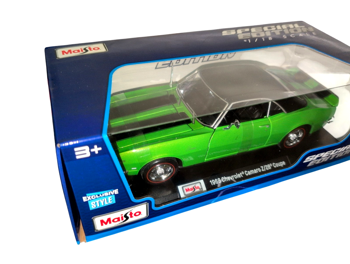 Maisto 1:18 1968 Chevrolet Camaro Z/28 Coupe Special Edition Model