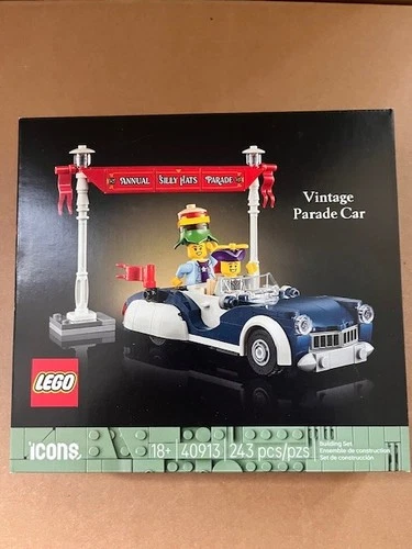 LEGO 40913 Icons Vintage Parade Car - Limited Edition GWP Promo Set - New Sealed