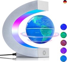 Magnetische schwebende Globuslampe mit mehrfarbigen LED-Lichtern, coole Gadget