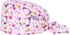 Scrub Caps Women Love   Adjustable Surgical Caps with Mask Buttons, Cute Ponytai