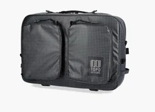 NWT Topo Designs Global Briefcase Backpack & Messenger Bag Black