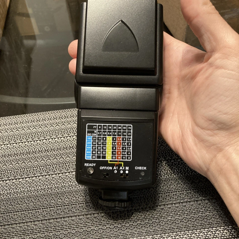 PRECISION DESIGN DSLR350 HIGH POWER AUTO FLASH NIK,CANON SONY PENTAX OLYM TESTED - Image 4 of 4