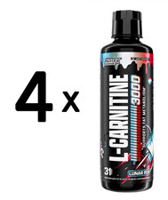 4 x Nutrex L-Carnitine 3000, Lunar Pop - 465 ml. (42,98 EUR/L)