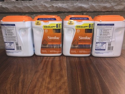 Similac 360 Total Care Sensitive InfantFormula  40oz EXP 10/1/2026 Lot Of 4