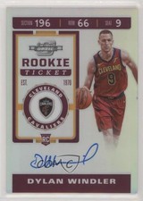 2019-20 Panini Contenders Optic Rookie Ticket Dylan Windler #132 Auto 0g4