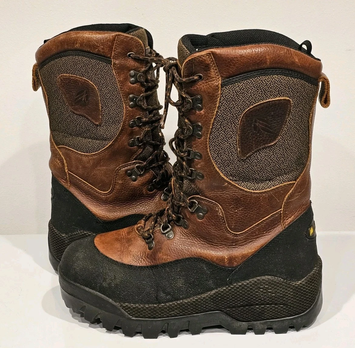 LaCrosse Mens Size 12 Brown Black Classic Outdoor Leather Winter Snow Boots Amazon.com: LaCrosse Men main image 2