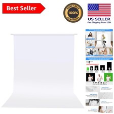 High-Quality Seamless White Backdrop 150x200 cm for Versatile Photography