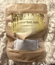 Catalina Cristales LLC Bath Salts Reiki Infused Lavender Himalayan Salt Hibiscus