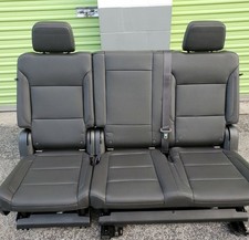 2021-2025. 2nd Row Seats Jet Black Leather Tahoe Yukon Escalade Suburban 2021-2025. 2nd Row Seats Jet Black Leather Tahoe Yukon Escalade Suburban
