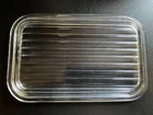 Vintage Pyrex 502-C Replacement LID ONLY Ribbed Glass Refrigerator Dish NO CHIPS